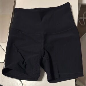 Zella High Waist Black Athletic Shorts